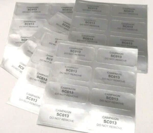Service Complete Label SC013 (40 Labels) GENUINE KIA US990SC013 - Picture 1 of 1