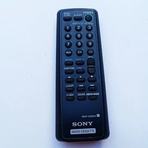 Sony Remote RMT CS47A CD Radio Cassette Band Sound Flash Loop Vintage Used #764 - Imagen 1 de 3