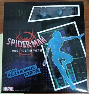 Spider-Man Into The Spider-Verse Miles Morales Clear Ver. Action Figure Toy Gift - Picture 1 of 12