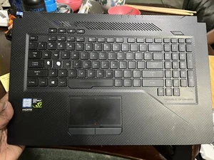 ASUS GL703GS GL703GM Keyboard Palmrest RGB Backlit US English WASD - READ - Picture 1 of 9
