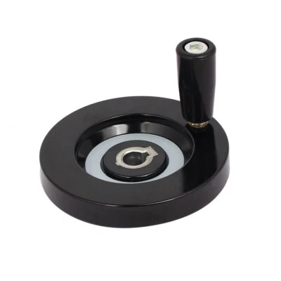 Handrad Drehkurbel Stellrad mit Grehgriff Durchmesser 80 mm für Fräsmaschine - Bild 1 von 2