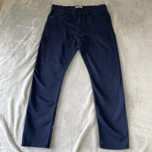 Orvis Herren Brushed Cotton Slim Fit Stretch Chino Hose Blau Größe W34 L29 - Bild 1 von 15