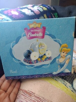 Treasure kraft disney Cinderella bank vintage ceramic - Image 1 of 4