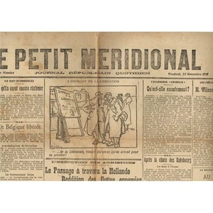 Le PETIT MÉRIDION Lunel This et Montpellier et Chute des Habsburg 22 Nov. - Bild 1 von 1