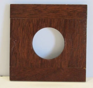 Original Deardorff 4x4 lensboard for 5 x7 Deardorff with Copal # 1 shutter hole - Picture 1 of 2