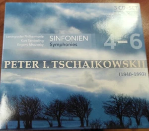 Pyotr Ilyich Tchaikovsky Symphonies 4-6 - CD x 3 - Foto 1 di 3