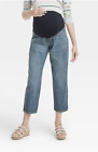 PANNEAU EXTENSIBLE CROSSOVER JEAN BLUE MATERNITY ISABEL TAILLE 14 COUPE PDSF 29,99 $