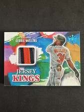 2022 Panini Diamond Kings Jersey Kings Blue /25 Cedric Mullins #JK-CM
