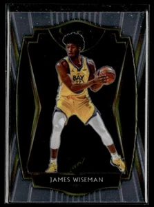 2020-21 Panini Select James Wiseman Rookie Golden State Warriors #184 - Picture 1 of 2