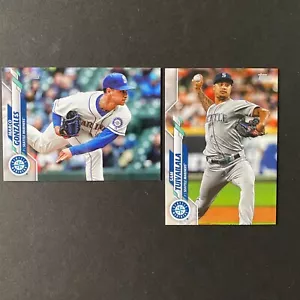 2020 Topps Mini ON DEMAND Gonzales, Tuivalilala 2 card lot Seattle Mariners - Picture 1 of 2