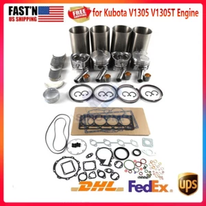 V1305 V1305T Engine Overhaul Kit For Kubota Tractor F3060 F3060-R Mower B2710HSD - Bild 1 von 10