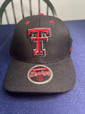 NCAA Texas Tech Red Raiders Cap Hat Zephyr NEW NWT - Image 1 of 4