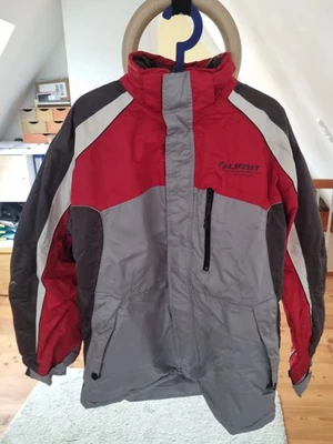 Ski Jacke - warme Winterjacke - viele Taschen - Farbe Rot/Grau - Marke LIMIT !! - Bild 1 von 4
