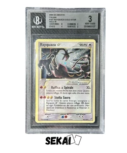 POKEMON RAYQUAZA GOLD STAR 107/107 EX DEOXYS ITA ITALIENISCH SEHR GUT BGS 3 - Bild 1 von 11