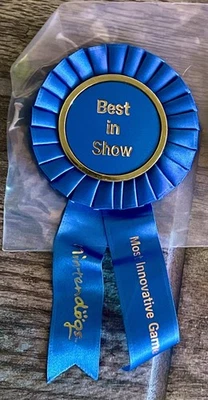 Vintage Nintendo DS Nintendogs Store Display Ribbon New - Image 1 of 2