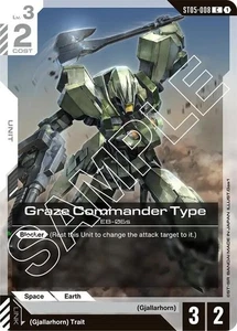 Graze Commander Type - ST05-008 NM - Gundam TCG Card Game - Bild 1 von 1