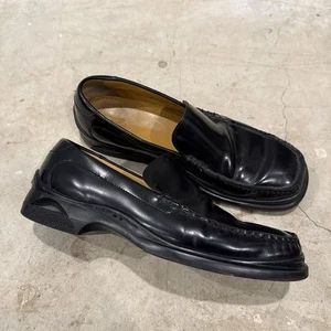 Cole Haan Zapatos Para Hombres 10.5 M NikeAir Mocasines Para Conducir Puntera C01074 Negro Sin Cordones - Imagen 1 de 12