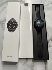 Samsung Watch3 S 45mm Stainless Steel Body Mystic Black!!! - Picture 1 of 3