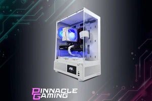 ⭐⭐⭐⭐⭐Custom Gaming Desktop Ryzen 5 RX 580 8GB 500GB SSD 8GB DDR4 White - Picture 1 of 8