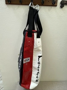 UNFILL 3ft Fairtex Muaythai Kickboxen K1 Tear Drop Heavy Bag Premium Leder - Bild 1 von 18
