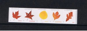 #5975a MNH S/A Leaves PNC-5 P#P11111111 Free S/H - Picture 1 of 1