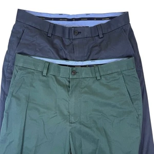 SET Brooks Brothers Milano Fit Lightweight Advantage Chino Stretch Hose 34X32 - Bild 1 von 11