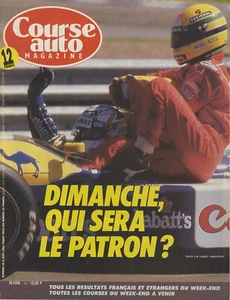 COURSE AUTO n°16 06/08/1991 FERRARI 643 24h SAP PORSCHE 968 - Picture 1 of 1