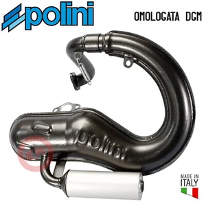 MARMITTA POLINI X MOTORI 50 75 80 100 102cc. VESPA 50 SPECIAL /L N R 200.2030/S - Imagen 1 de 4