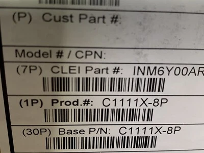 New Sealed Cisco  C1111X-8P Router - 10 Ports - PoE Ports - Management Port  - Image 1 of 2