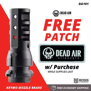 Dead Air Armament DA101 KeyMo Muzzle Brake (1/2 x 28) + FREE PATCH - Picture 1 of 8