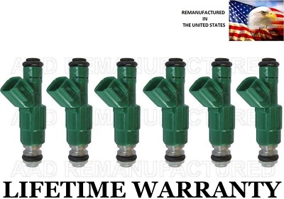  正品博世 6X 燃油喷射器适用于克莱斯勒/道奇/普利茅斯 3.3L 硬度燃料 — 第 1/2 张图片