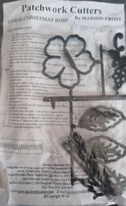 Large Christmas Rose Patchwork Cutters - Picture 1 of 1