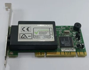 Telepermit GVC F-1156IV+/R9F 56K PCI Modem Card Used - Free Delivery - Picture 1 of 5