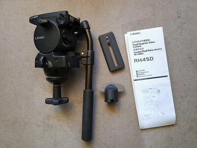 Libec RH45D 液体头带平底锅杆 — 第 1/4 张图片