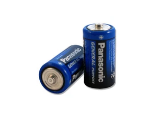 (0,90€/Stk.) 12x Panasonic Batterien - TYP: C - R14 - Zink / Kohle - Batterie - Bild 1 von 2
