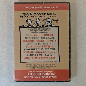 SEALED Sandwiches That You Will Like DVD Complete Producer's Cut NEW PBS Special - Picture 1 of 5