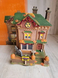 DEPT 56 6000659 Monster Mash Party Haus Halloween Trick or Treat Lane Village - Bild 1 von 13