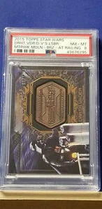 Darth Vader - 2015 Star Wars Masterwork Medallion Relic Bronze PSA 8 #87/129 - Picture 1 of 2
