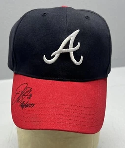Atlanta Braves Ball Cap Signed / Autographed - Picture 1 of 11