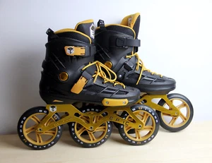 EPIC SKATES 125 mm Engage pattini velocità in linea 3 ruote taglia 7 - Foto 1 di 11