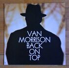 VAN MORRISON Back On Top 1999 Virgin Records 2-sided promo poster