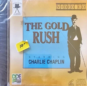 THE GOLD RUSH CHARLIE CHAPLIN VCD VIDEO CD - Picture 1 of 2