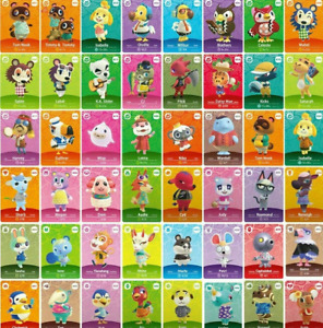 Animal Crossing Amiibo Series 5 Cards All Cards 401 > 448 Nintendo Wii U Switch 