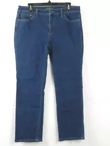 Vintage Lauren Jeans Co Ralph Lauren Damengröße 12 klassische gerade Jeans - Bild 1 von 7