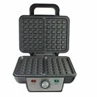 QUEST Deep  Non-Stick Fill Waffle Maker Machine Cooking Plates 2 Slice XL 1000 W