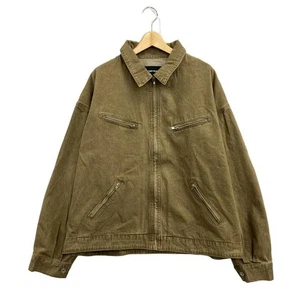 Jesus Icy Yeseyesee Denim Jacket Zip Up Men's M Damage Details ・Overall: Sloth - Picture 1 of 8