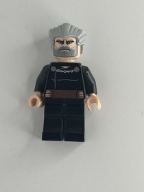 LEGO Count Dooku Minifigure Star Wars The Clone Wars 7752 9515 sw0224 w New Cape