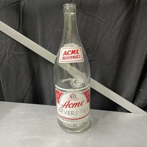 1959 ACME Getränke Wilkes Barre, PA ACL klare Quart Sodaflasche - Bild 1 von 6