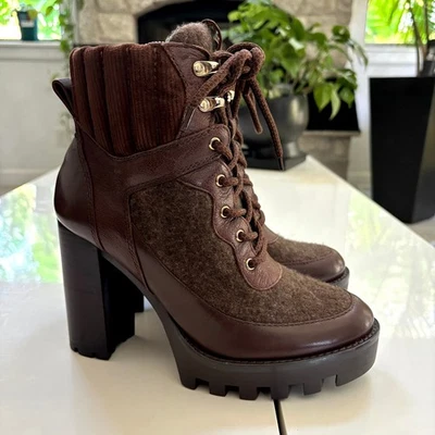 Botas de combate Antonio Melani para mujer con suela Pearce talla 7,5 Foto 1 de 4