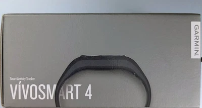 Трекер активности Garmin Vivosmart 4 с полночной рамкой размер большой черный открытая коробка - Изображение 1 из 4